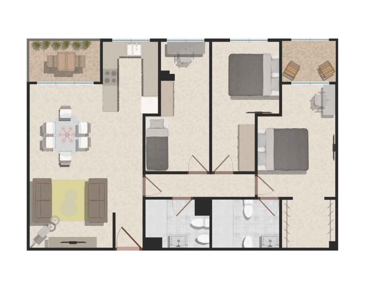 Jardines Del Turia - Espacioso Apartamento Valência Exterior foto