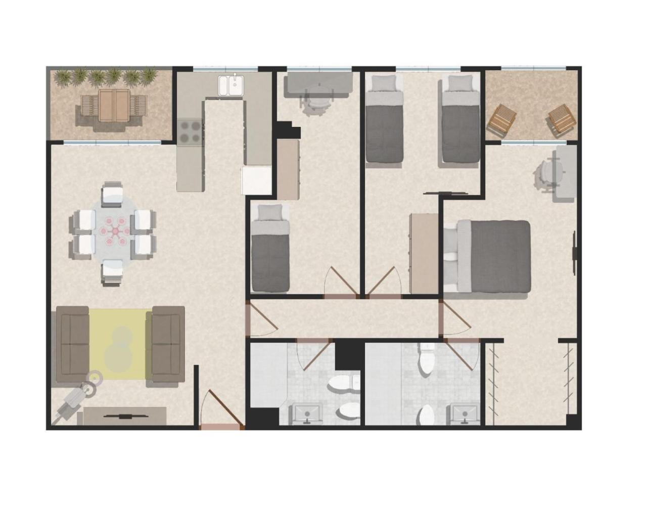 Jardines Del Turia - Espacioso Apartamento Valência Exterior foto