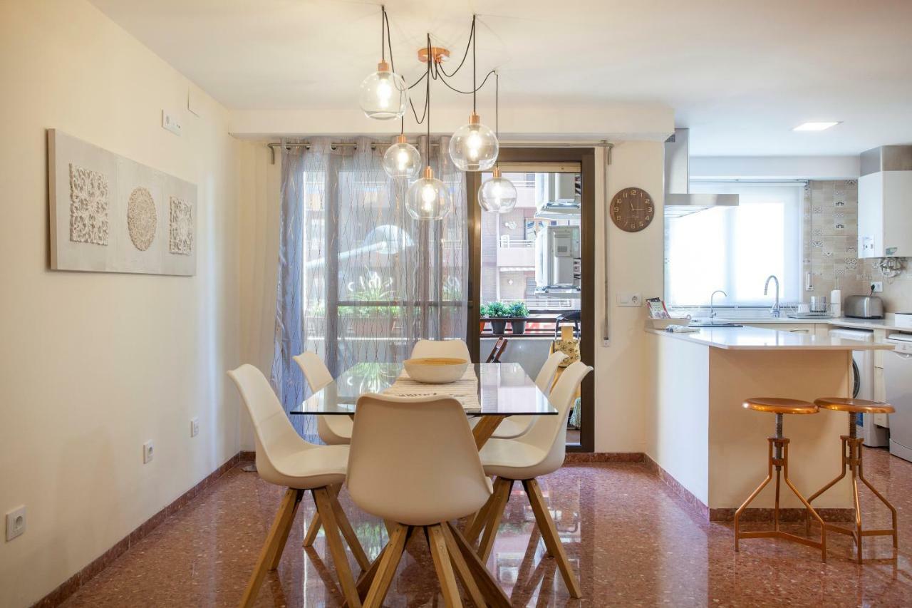 Jardines Del Turia - Espacioso Apartamento Valência Exterior foto